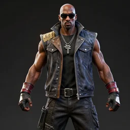 snoop dogg in mortal kombat, scorpion character, videogame render, 4 k, artstation