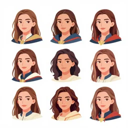 dnd head and shoulders portrait of beautiful young sandra bullock from speed, in a cloak, clean cel shaded vector art, game asset sheet, shutterstock. behance hd by lois van baarle, by gary chalk, redwall, illustration