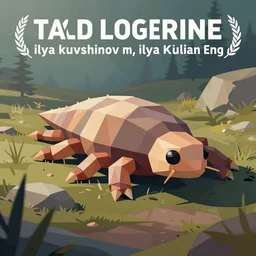 ui art of low poly ultra realistic tardigrade, clean vector art by lois van baarle, ilya kuvshinov, kilian eng,