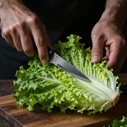 Occam's razor cutting Occam's lettuce making Occam's salad