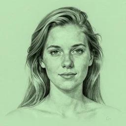a portrait of isabelle deltore, pastel green, art by lois van baarle and loish and ross tran and rossdraws and sam yang and samdoesarts and artgerm and saruei and disney and wlop, digital art, highly detailed, intricate, sharp focus, trending on artstation hq, deviantart, unreal engine 5, 4 k uhd image