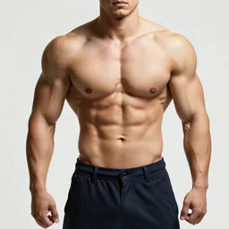 a muscular lemon