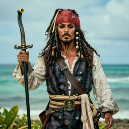 Polynesian pirate captain