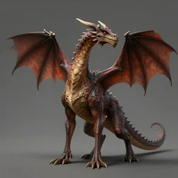 concept art of a standing four - legged western - style dragon, concept art, image of a dragon, photo of a standing dragon, four - legged standing western - style dragon, full image, ( stylized, artgerm, artstation, hd, cgsociety, cgi, realistic, dramatic, cinematic, artistic, trending, detailed )