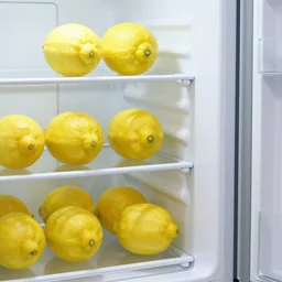 refrigerator consisting of lemons