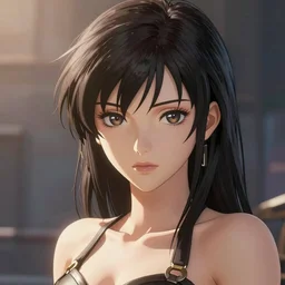 Beautiful Gunnm Alita by Tsutomu Nihei, artstation, young, very attractive, pretty face, hyper detailed, rendering by octane, shallow depth of field, uplight