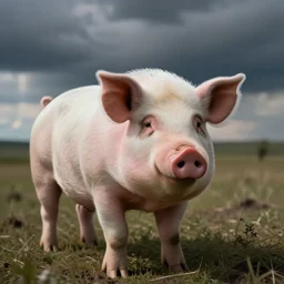 vladimir putin as a pig, realistic