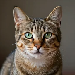 A portrait of a cat, by Scott Burdick