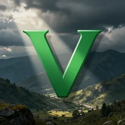 volvania the green v logo idea