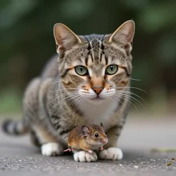 a cat - mole - hybrid, animal photography