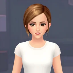Screenshot of Emma Watson in VRChat