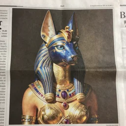 newspaper article about goddess bastet revealing herself on earth