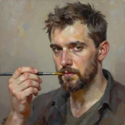 creativity, oil painting by jama jurabaev, extremely detailed, brush hard, artstation, for aaa game, high quality, brush stroke