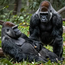 Alex Jones fighting for his life against a gorilla, tmz, photo