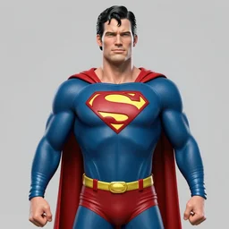 christopher reeve a superman, zbrush model, hyper detailed, trending on artstation