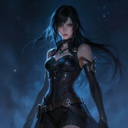 a girl from final fantasy live action, deus ex machina, evocative, mystical night, very very very very detailed, award winning, masterpiece digital painting by greg rutkowski, alex grey, artstation, 4 k wallpaper
