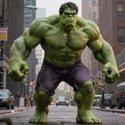 film still of the new netflix sci - fi action film'aaron judge vs the incredible hulk'