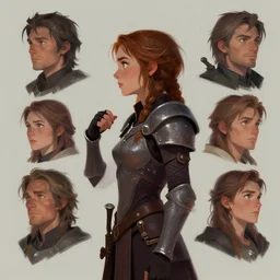 side profile portrait by hsiao ron cheng and christophe vacher, imogen poots as gloomhaven paladin, 5 4 k rtx, matte painting digital illustration fanart artstation by rob rey, artgerm, lawren harris, thomas blackshear, magali villeneuve, jeremy lipkin, eve ventrue