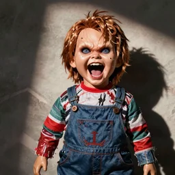 screaming chucky doll chucky screaming