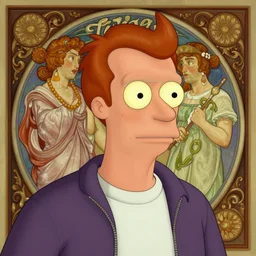 portrait of philip j fry, futurama, intricate, highly detailed, ray tracing, digital painting, artstation, concept art, smooth, sharp focus, illustration, art by artgerm and greg rutkowski and alphonse mucha, 8 k
