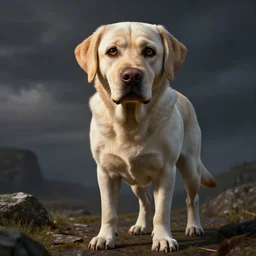 gollum - faced labrador