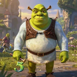 ! dream poster for shrek 5, cinematic, highly detailed, clear focus, dramatic
