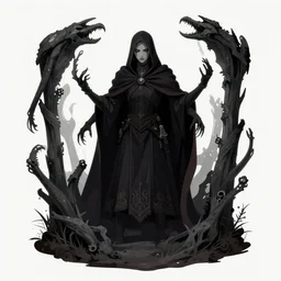 an ultra detailed vector image of the hunter from bloodborne trapped in the hunter's dream, concept art by alphonse mucha and greg rutkowski, scary shadows, blood moon eclipse, polaroid octane render, laminal space