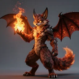 sound surgeon of a neon apocalyse, firebrand calling unto the blazing heart, the sound and fury signifying nothing, preacher unto the cult of the wolfbat, photographic photorealism, a furry fursona with a tail, with tail