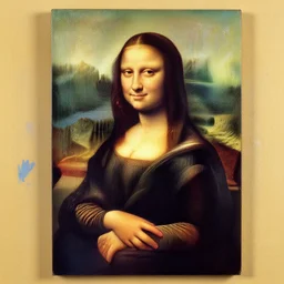 mona lisa painted by basquiat