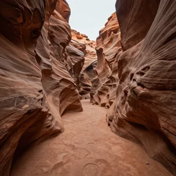 pathway canyon in between mountains, unreal engine, high detail, realism, award winning, detailed lighting
