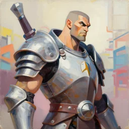 greg manchess portrait painting of partially armored sauron as overwatch character, medium shot, asymmetrical, profile picture, organic painting, sunny day, matte painting, bold shapes, hard edges, street art, trending on artstation, by huang guangjian and gil elvgren and sachin teng