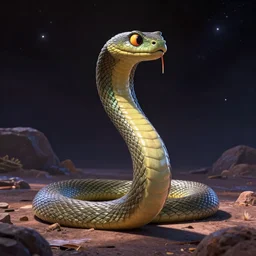 snake in space pixar movie poster