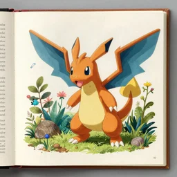 detailed illustration of a pokemon in 1 8 8 0 johnson's household book of nature by ernst haeckel, alexander marshal, mrs priscilla bury, matte artwork, artstation