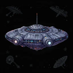 alien mothership, videogame texture, drawn in microsoft paint