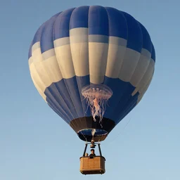 Jellyfish hot air balloon