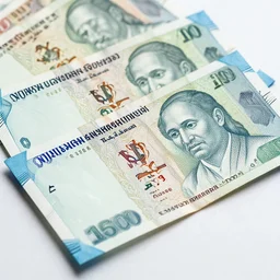 photo of glossy rupees