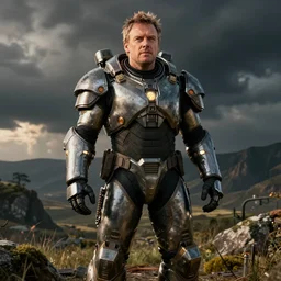 jeremy clarkson!!!, wearing power armor from fallout 4