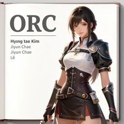 ORC girl in a  blade and soul  spinoff artbook  rendered by the artist Hyung tae Kim, Jiyun Chae,  Lê Long, Joe Madureira, trending on Artstation by Hyung tae Kim, artbook, Stanley Artgerm Lau, WLOP, Rossdraws , James Gurney