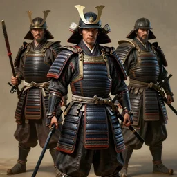 photorealistic samurai in the style of michael whelan and gustave dore. hyperdetailed photorealism by greg rutkowski. 1 0 8 megapixels, 3 d finalrender, cinematic lighting