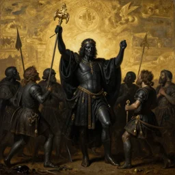 beautiful oil matte painting, the triumph of the black plague, wonderful masterpiece highly detailed, beautiful cinematic light deep focus, elegant, digital painting, smooth, sharp focus, golden ratio, dramatic illumination, ultra realistic, 8 k, art by pieter bruegel