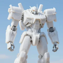 transclucent white plastic,medic, rescue, engined giant mech, Boxcutter hard surface modelling,tech decals,cables,wires,gears blue sky by guy denning,ashley wood,michael black, 200AD style,Very detailed,cycles render photoreal no blur no dof