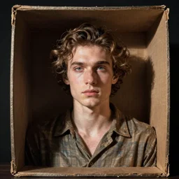 a man in the box