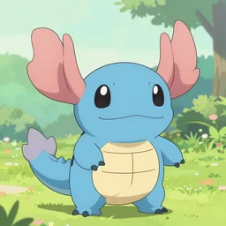 the cutest anime chibi axolotl