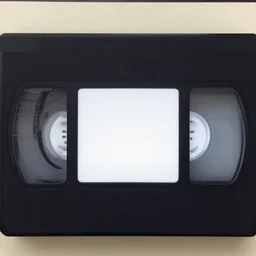 old vhs still frame fom a movie, low quality, distortion