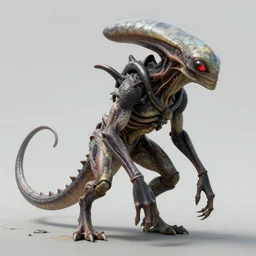 concept art for a alien species, hyper realism, 4 k