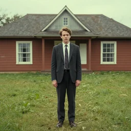 a fugitive in the style of wes anderson