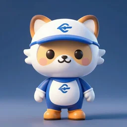a cute new mascot character for lockheed martin