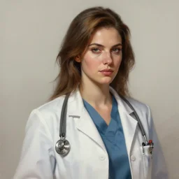 perfectly - portrait of a beautiful female bad doctor dc character, intricate, highly detailed, digital painting, loose brush strokes, realistic shaded lighting, artstation, concept art, smooth, sharp focus, illustration, realism, oil painting, unreal engine 5, 8 k, art by sam spratt and peter mohrbacher