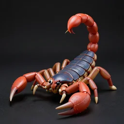 a new digimon based on a scorpion, in the style of digimon, 4k, high quality
