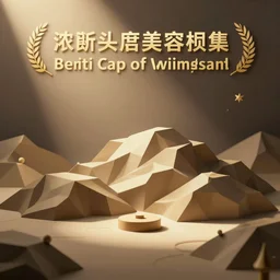 low poly 3D rendering of a landscape, low resolution, cinematic lighting